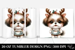 Expressive Baby Shih Tzu 20 Oz Tumbler Product Image 1