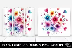 Valentines 20 Oz Tumbler Png Product Image 1