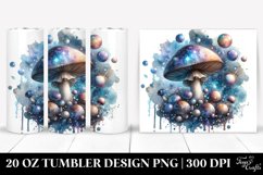 Detailed Mystical Mushroom Tumbler Product Image 1