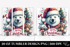 Christmas PNG 20 Oz Tumbler Design Product Image 1