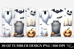 Funny Halloween Tombstone 20 Oz Tumbler Product Image 1