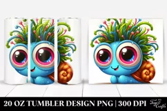 Colorful Baby Snail 20 Oz Tumbler Product Image 1