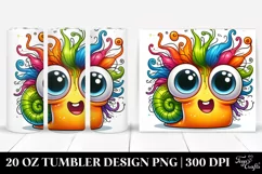 Colorful Baby Snail 20 Oz Tumbler Product Image 1