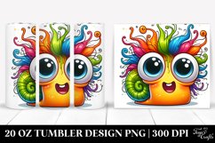 Colorful Baby Snail 20 Oz Tumbler Product Image 1