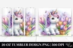 Baby Unicorn Crocus | 20 oz Tumbler Product Image 1