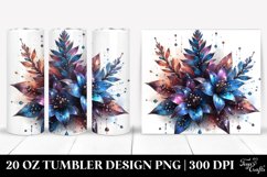 20 Oz Tumbler Sublimation | Glossy Lobelia with Metallic Product Image 1