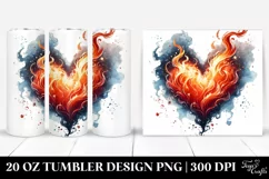 Love 20 Oz Tumbler Png Product Image 1