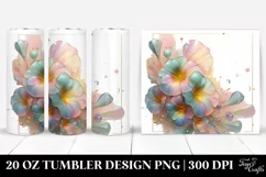 Nasturtium with Golden Accents Clipart Product Image 1