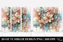 Stained Cosmos Art | 20 oz Tumbler Product Image 1