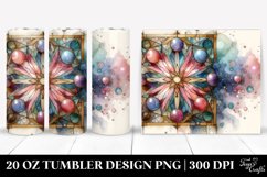 Stained Cosmos Art | 20 oz Tumbler Product Image 1