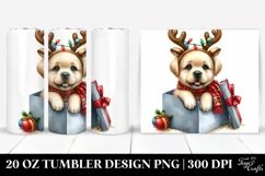 Expressive Baby Labrador Retriever 20 Oz Tumbler Product Image 1