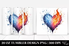 Love 20 Oz Tumbler Png Product Image 1