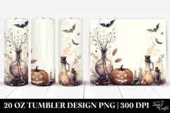 Vintage Halloween Magic Potion Tumbler | 20 oz Tumbler Product Image 1
