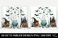 Vintage Halloween Magic Potion Tumbler | 20 oz Tumbler Product Image 1