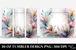 Shiny Tulip Illustration | 20 oz Tumbler Product Image 1