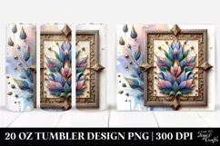 Stained Lobelia 20 Oz Tumbler Product Image 1