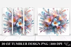Abstract Shiny Freesia 20 Oz Tumbler Product Image 1