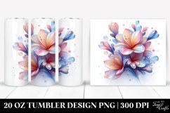 Abstract Shiny Freesia 20 Oz Tumbler Product Image 1