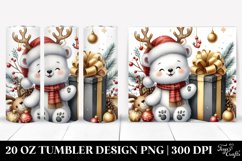 Christmas PNG 20 Oz Tumbler Design Product Image 1