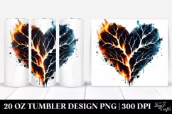 Valentines 20 Oz Tumbler Png Product Image 1