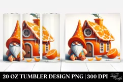 Gnome in Beach Wear | 20 oz Tumbler Product Image 1