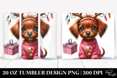 Colorful Rhodesian Ridgeback, Transparent 20 Oz Tumbler Product Image 1