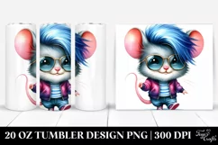 Cute Baby Mouse Dancing 20 Oz Tumbler Product Image 1