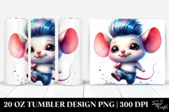 Cute Baby Mouse Dancing 20 Oz Tumbler Product Image 1
