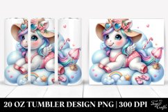 Cute Baby Unicorn Beachwear | 20 Oz Tumbler Product Image 1