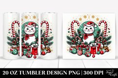 Christmas PNG 20 Oz Tumbler Design Product Image 1