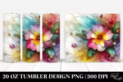 Colorful Primrose | 20 Oz Tumbler Product Image 1