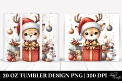 Christmas PNG 20 Oz Tumbler Design Product Image 1