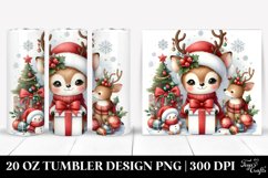 Christmas PNG 20 Oz Tumbler Design Product Image 1