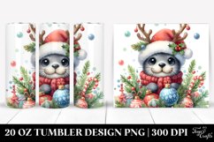 Christmas PNG 20 Oz Tumbler Design Product Image 1