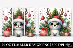 Christmas PNG 20 Oz Tumbler Design Product Image 1
