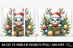 Christmas PNG 20 Oz Tumbler Design Product Image 1
