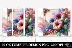 Glossy Petunia in Sublimation Clipart Product Image 1