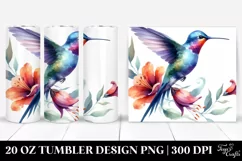 Vibrant Hummingbird | 20 oz Tumbler Product Image 1