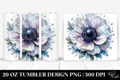 Stained Anemone -like Material 20 oz Tumbler Product Image 1