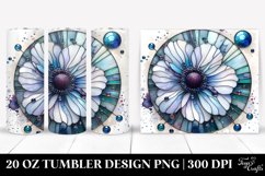 Stained Anemone -like Material 20 oz Tumbler Product Image 1