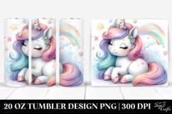 Cute Baby Unicorn | 20 Oz Tumbler Product Image 1