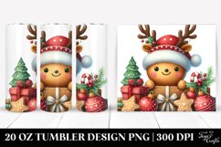 Christmas PNG 20 Oz Tumbler Design Product Image 1