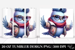 Cute Baby Dove Dancing 20 Oz Tumbler Product Image 1
