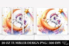 Unicorn Pirouetting Comet | 20 Oz Tumbler Product Image 1