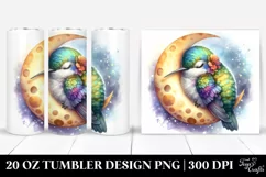Colorful Baby Hummingbird | 20 Oz Tumbler Product Image 1