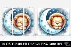 Colorful Baby Lion | 20 Oz Tumbler Product Image 1