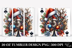 Christmas PNG 20 Oz Tumbler Design Product Image 1