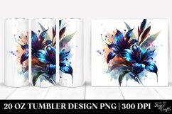 20 Oz Tumbler Sublimation | Glossy Lobelia Product Image 1