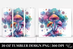 Colorful Magical Mushroom | 20 Oz Tumbler Product Image 1