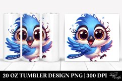 Colorful Blue Jay | 20 Oz Tumbler Product Image 1